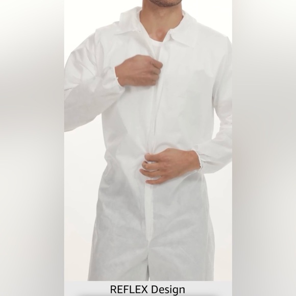 KleenGuard Protective Coverals, Clothes Protecting Cobverals - Size Large - Picture 11 of 13